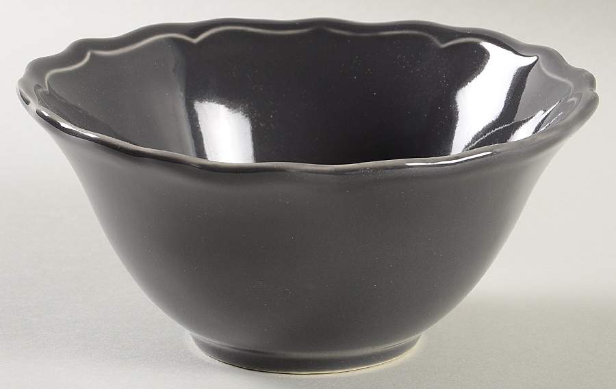 Alexia Charcoal Coupe Cereal Bowl by Williams-Sonoma-1
