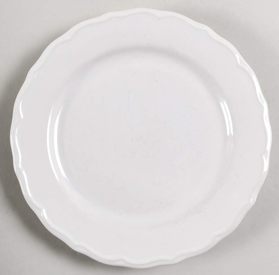 Alexia White Dinner Plate by Williams-Sonoma-1