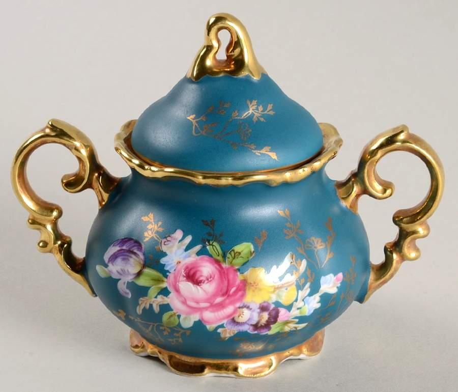 WLD41 Mini Sugar Bowl & Lid by Waldershof-1