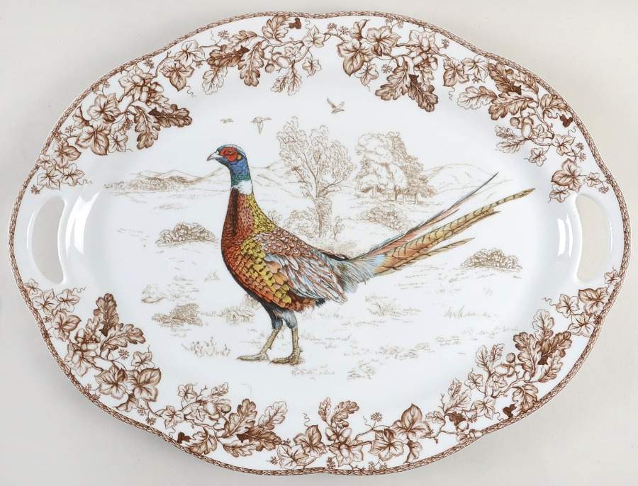 Plymouth 20" Oval Handled Serving Platter by Williams-Sonoma-1