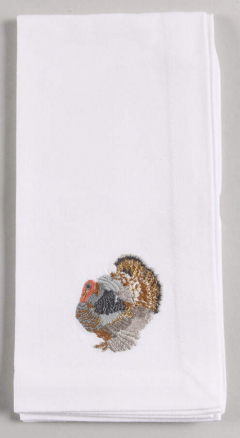 Plymouth Embroidered Cloth Napkin by Williams-Sonoma-1