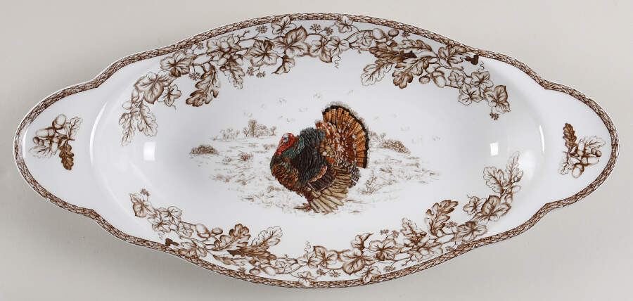 Plymouth 15" Fluted Oval Platter by Williams-Sonoma-1
