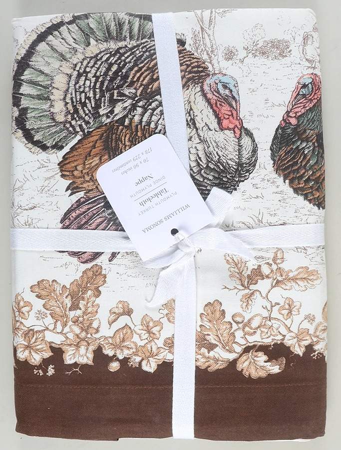Plymouth 70" X 90" Rectangular Tablecloth by Williams-Sonoma-1