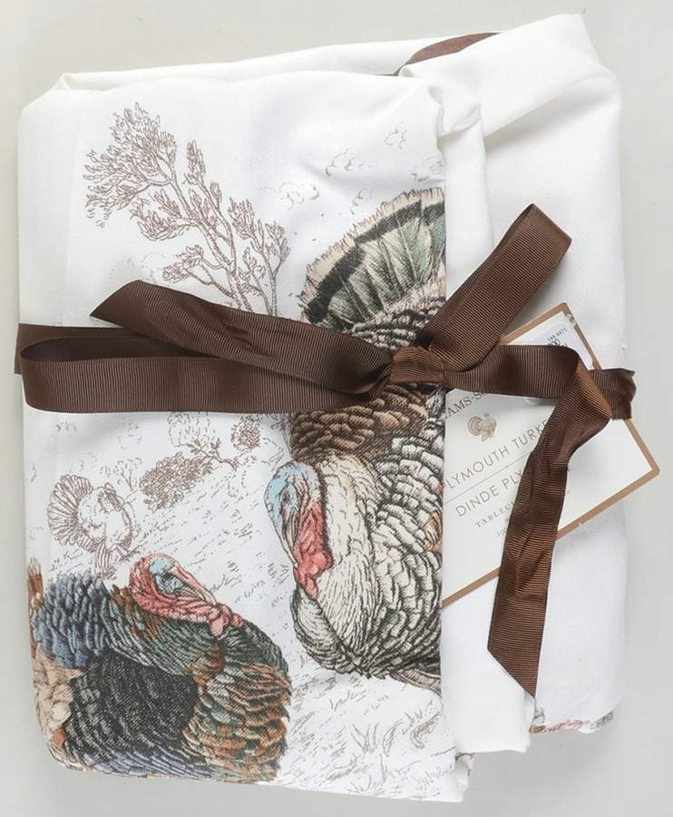 Plymouth 90" Round Tablecloth by Williams-Sonoma-1