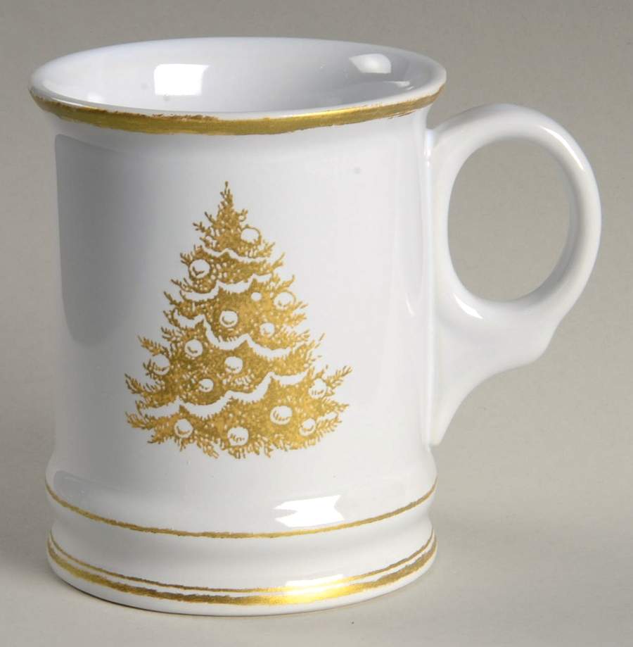 Gold Christmas Tree Mug by Williams-Sonoma-1