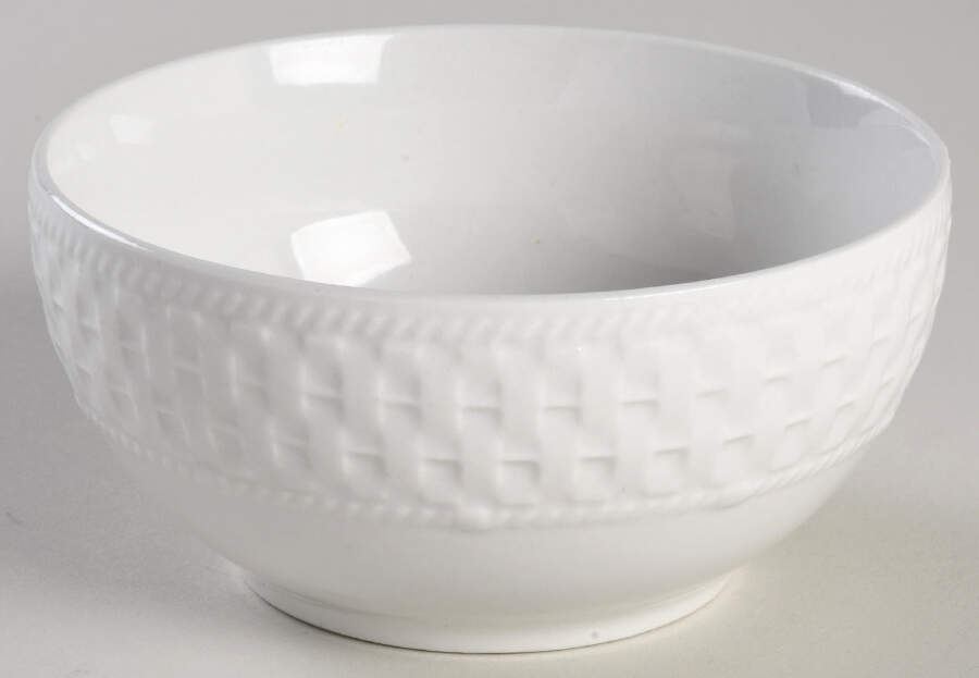 Basket Weave Rice Bowl by Waverly-1
