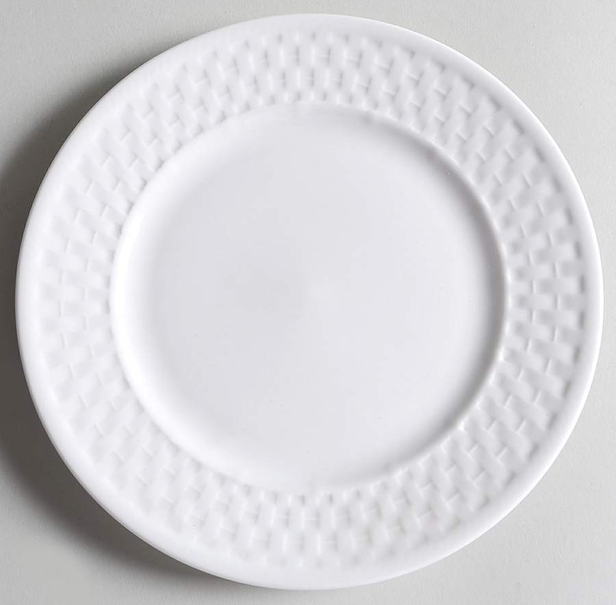 Basket Weave Salad Plate by Waverly-1