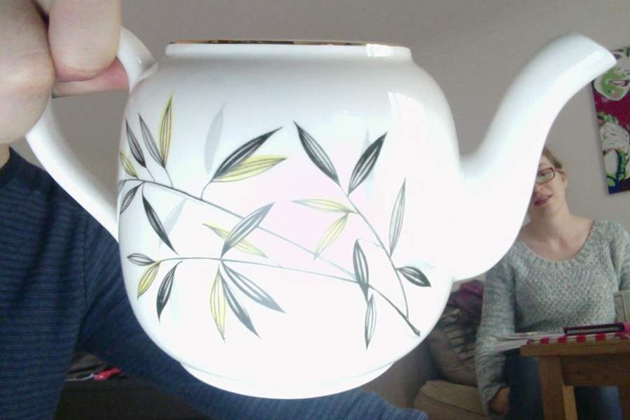 Vitrilain Teapot No Lid by Wedgwood-1
