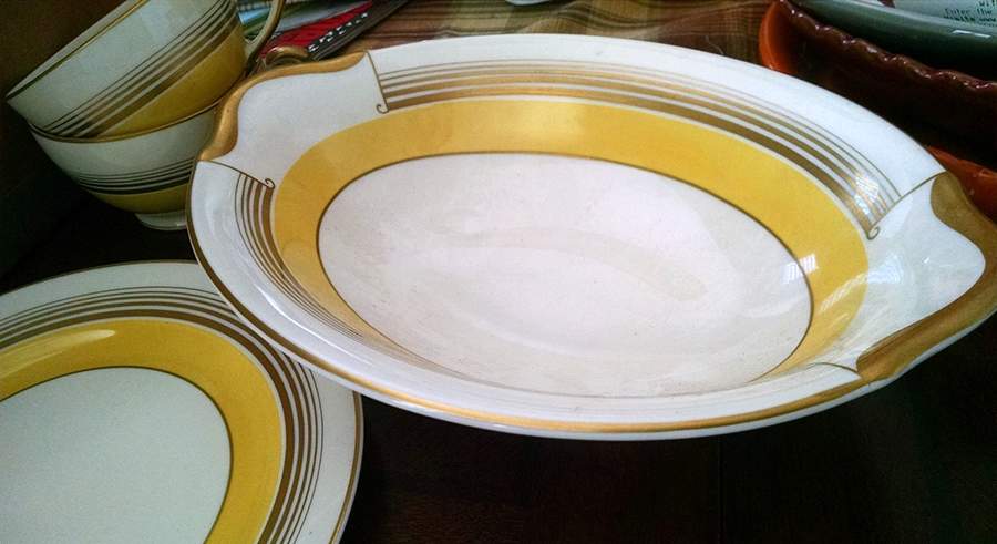 WAR239 10" Oval Vegetable Bowl by Warwick-1