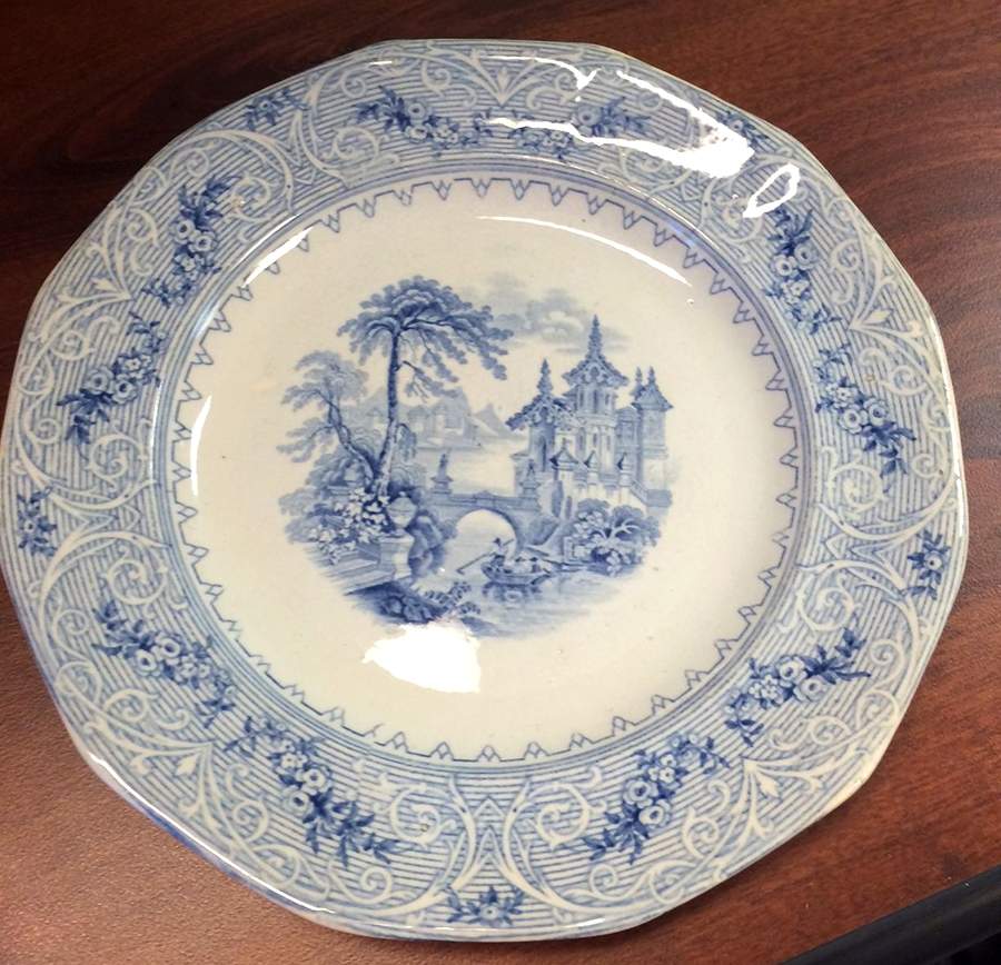 Geneva Blue Dinner Plate by Wedgwood-1