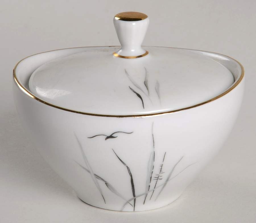 WIG13 (Gold Trim) Mini Sugar Bowl & Lid by Winterling - Bavaria-1