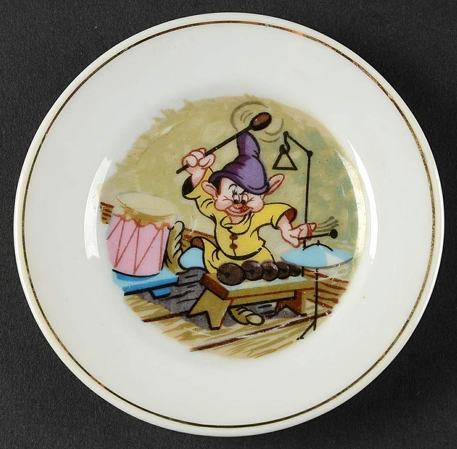 Snow White&The Seven Dwarfs Child's Plate by Disney-1
