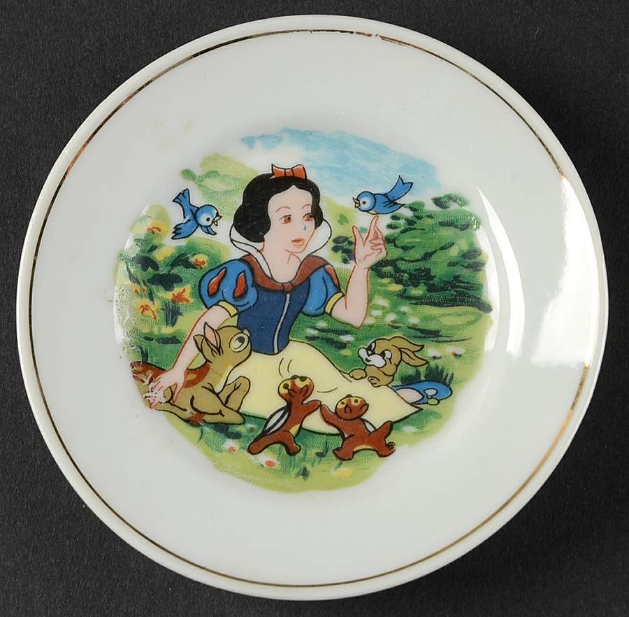 Snow White&The Seven Dwarfs Child's Plate by Disney-1