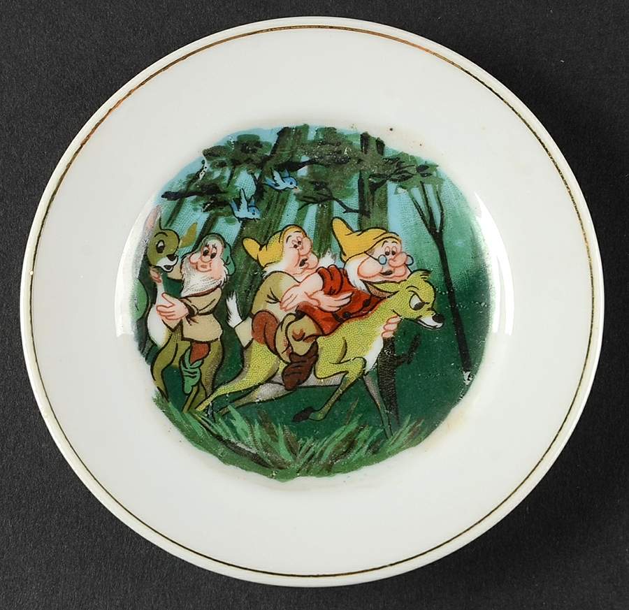 Snow White&The Seven Dwarfs Child's Plate by Disney-1
