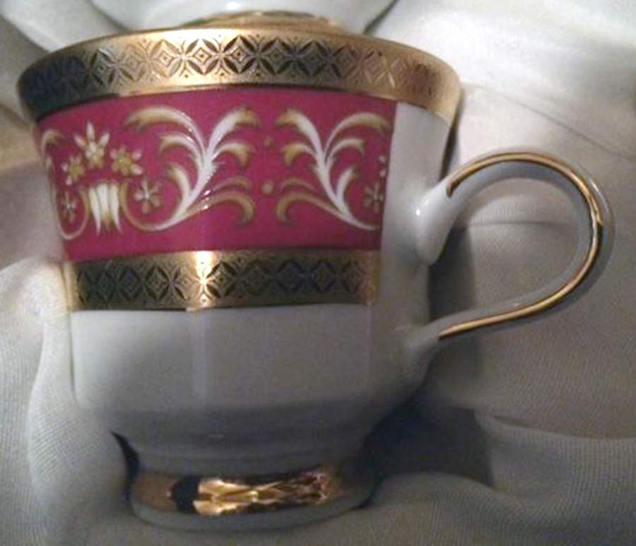 WIG1369 Footed Cup & Saucer Set by Winterling - Bavaria-1