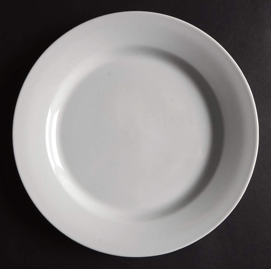 Hudson White Dinner Plate by Williams-Sonoma-1