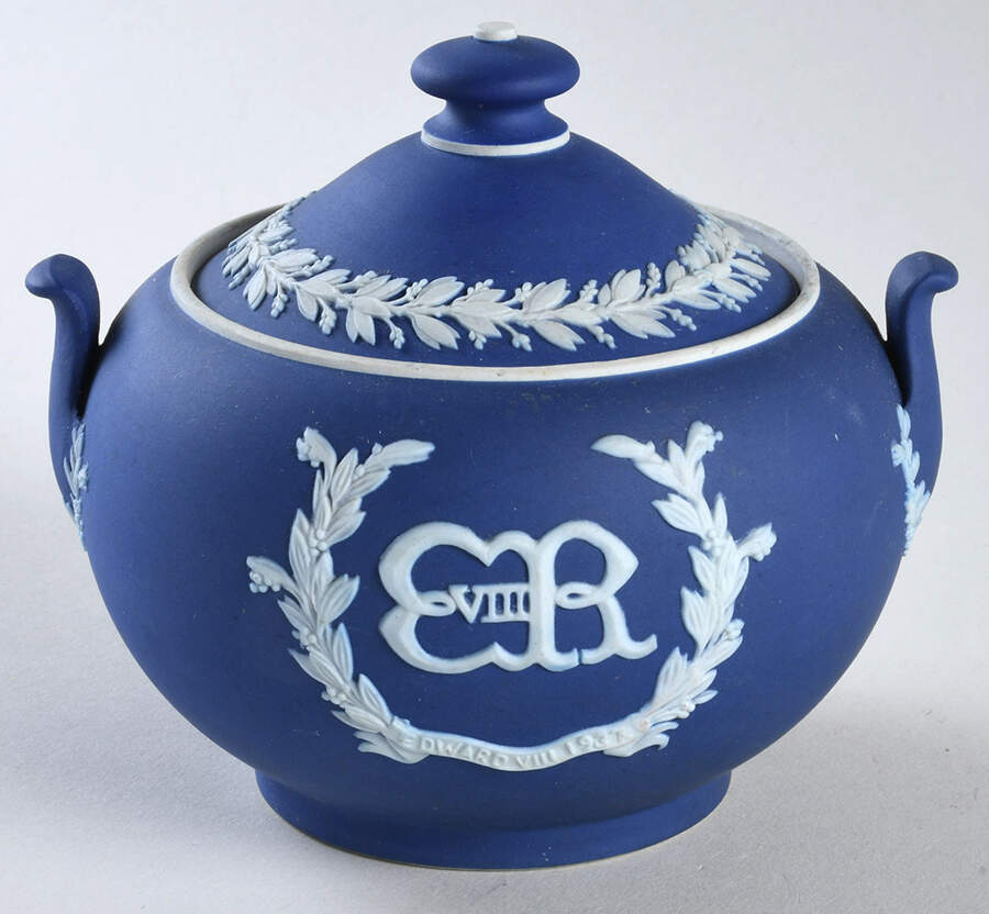 Jasperware Royalty Giftware Sugar Bowl & Lid by Wedgwood-1