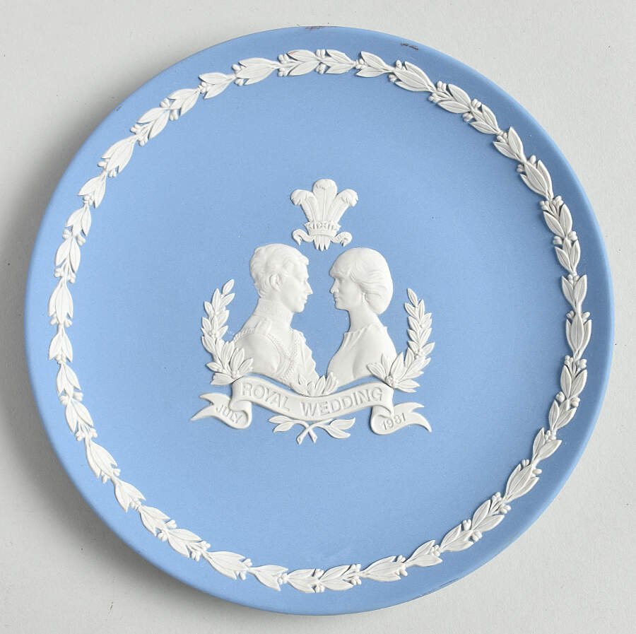 Jasperware Royalty Giftware Collector Plate by Wedgwood-1
