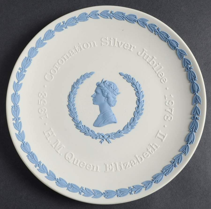 Jasperware Royalty Giftware Collector Plate by Wedgwood-1