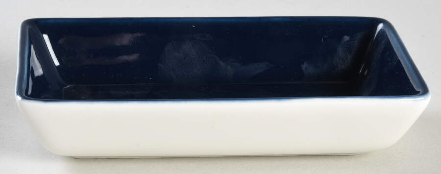 Vera Simplicity Indigo Chevron Tray Dish for Tray & Dish Set by Wedgwood-1