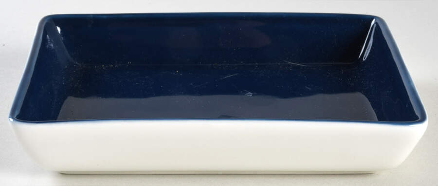 Vera Simplicity Indigo Chevron Rectangular Piece Dish by Wedgwood-1