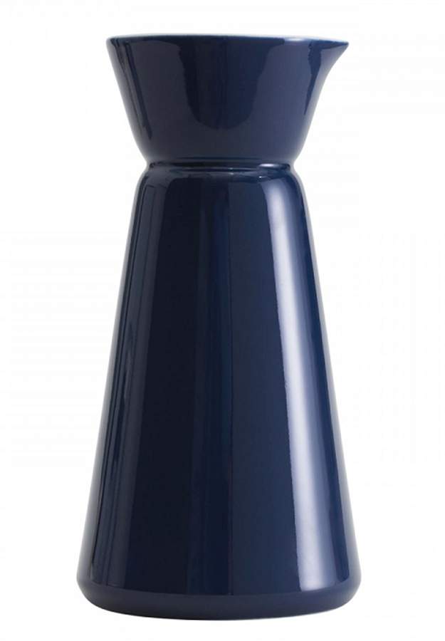 Vera Simplicity Indigo Chevron Open Carafe by Wedgwood-1