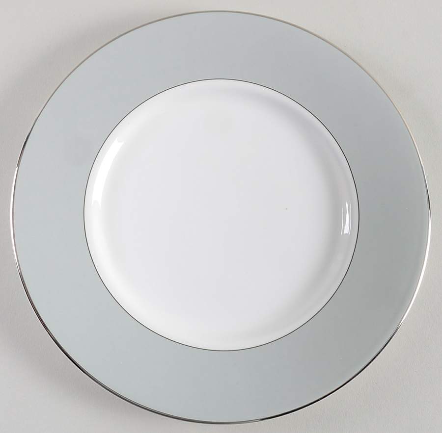 Vera Chantilly Lace Gray Accent Salad Plate by Wedgwood-1