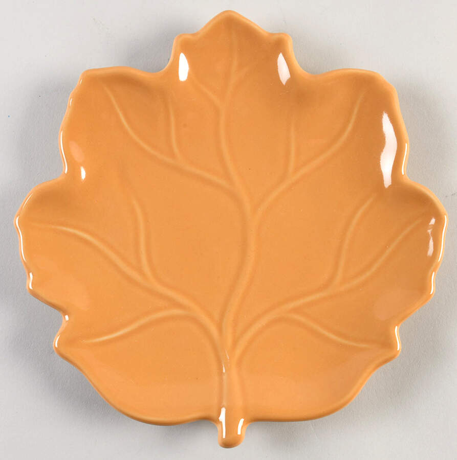 Autumn Leaf Luncheon Plate by Workshop Gerald Henn-1