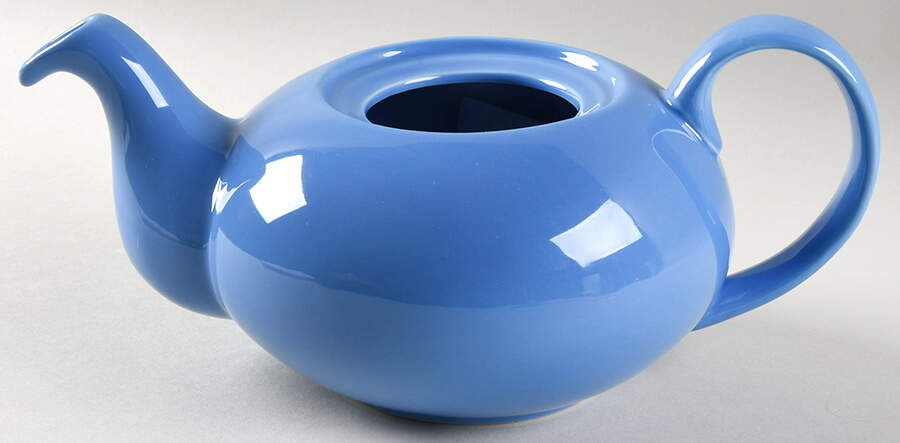 Fun Factory Blue Bell (China) Teapot No Lid by Waechtersbach-1