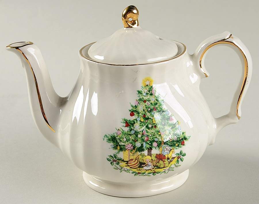 Individual Christmas Teapots Individual Teapot & Lid by Windsor (England)-1
