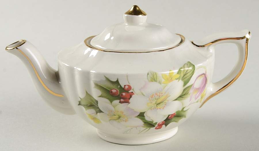 Individual Christmas Teapots Individual Teapot & Lid by Windsor (England)-1