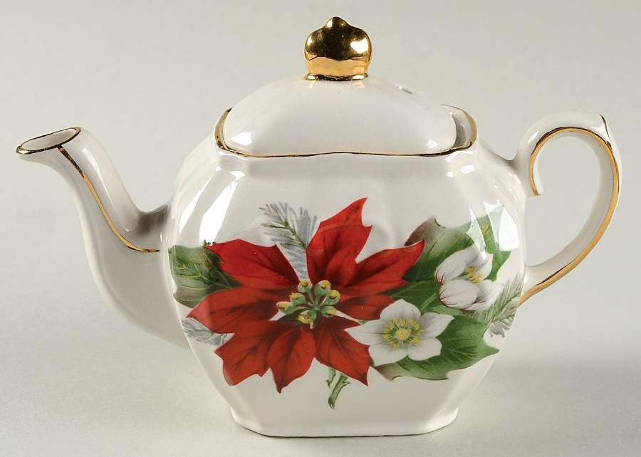 Individual Christmas Teapots Individual Teapot & Lid by Windsor (England)-1