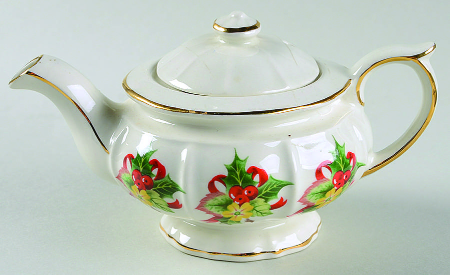 Individual Christmas Teapots Individual Teapot & Lid by Windsor (England)-1