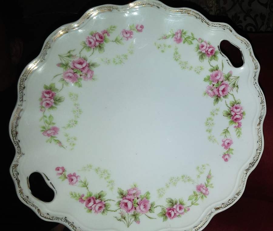 WEI137 Handled Cake Plate by Weimar-1
