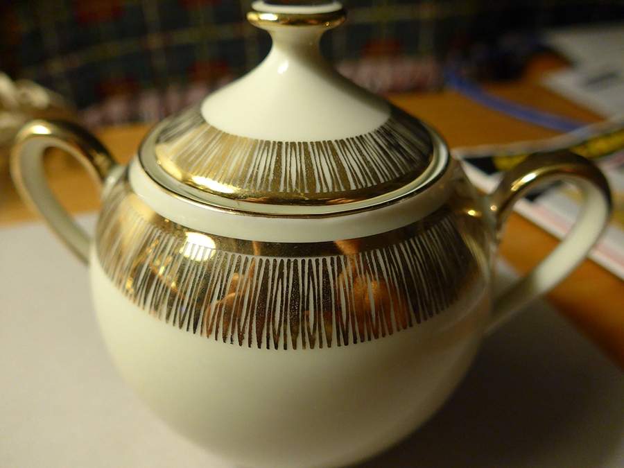 WIG1389 Sugar Bowl & Lid by Winterling - Bavaria-1