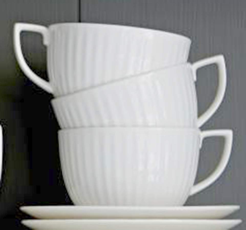 Tisbury Flat Cup & Saucer Set by Wedgwood-1