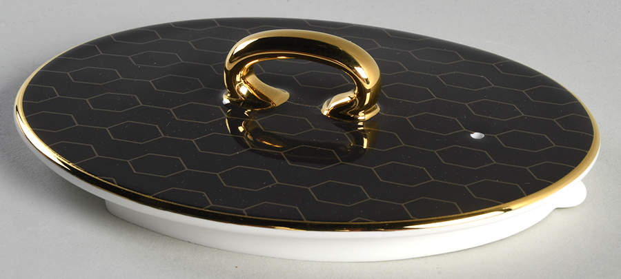Arris Gio Gold Lid for Teapot by Wedgwood-1