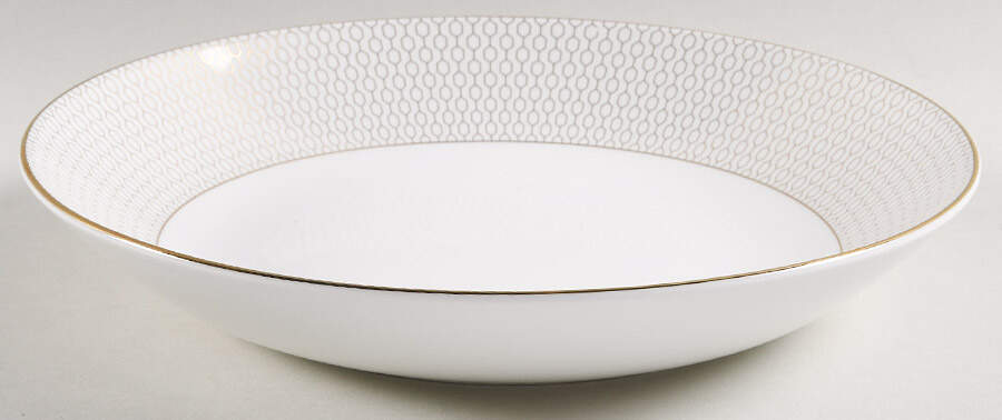 Arris Gio Gold 9" Individual Pasta Bowl by Wedgwood-1