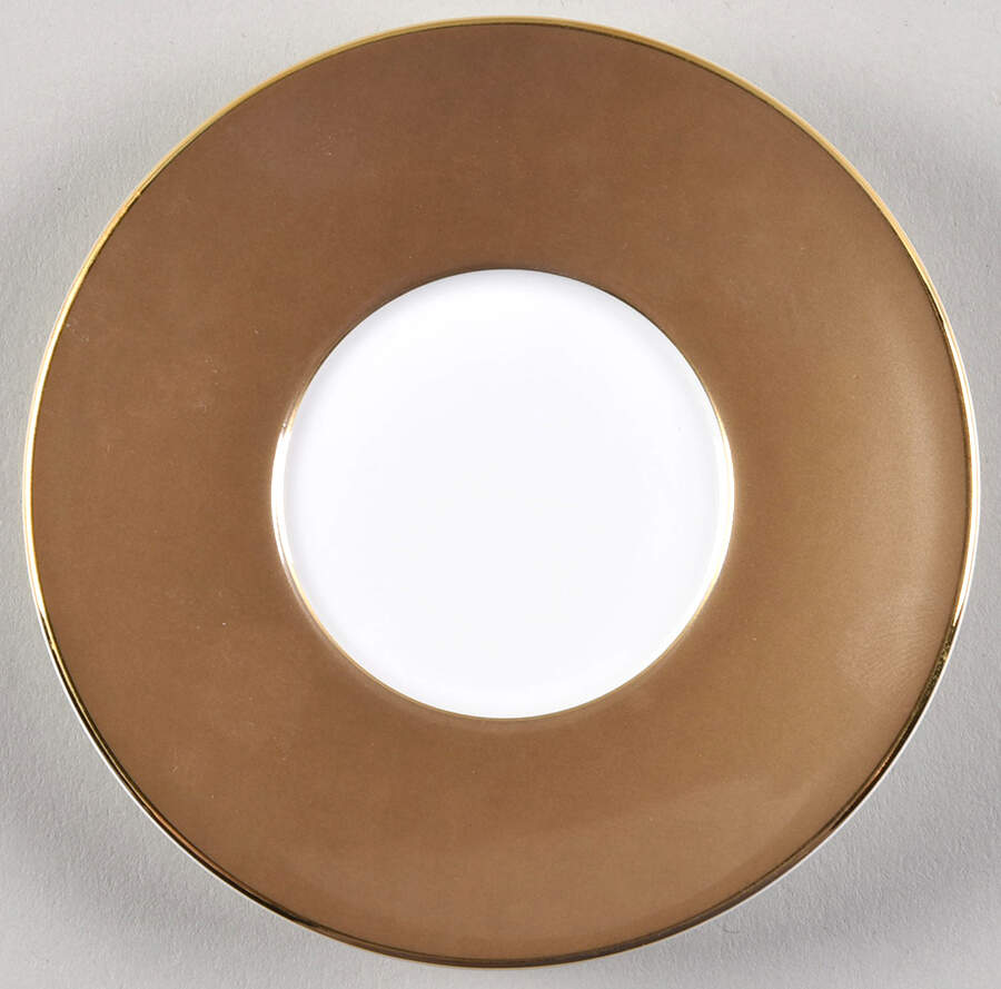 Arris Gio Gold Saucer for Espresso Cup by Wedgwood-1