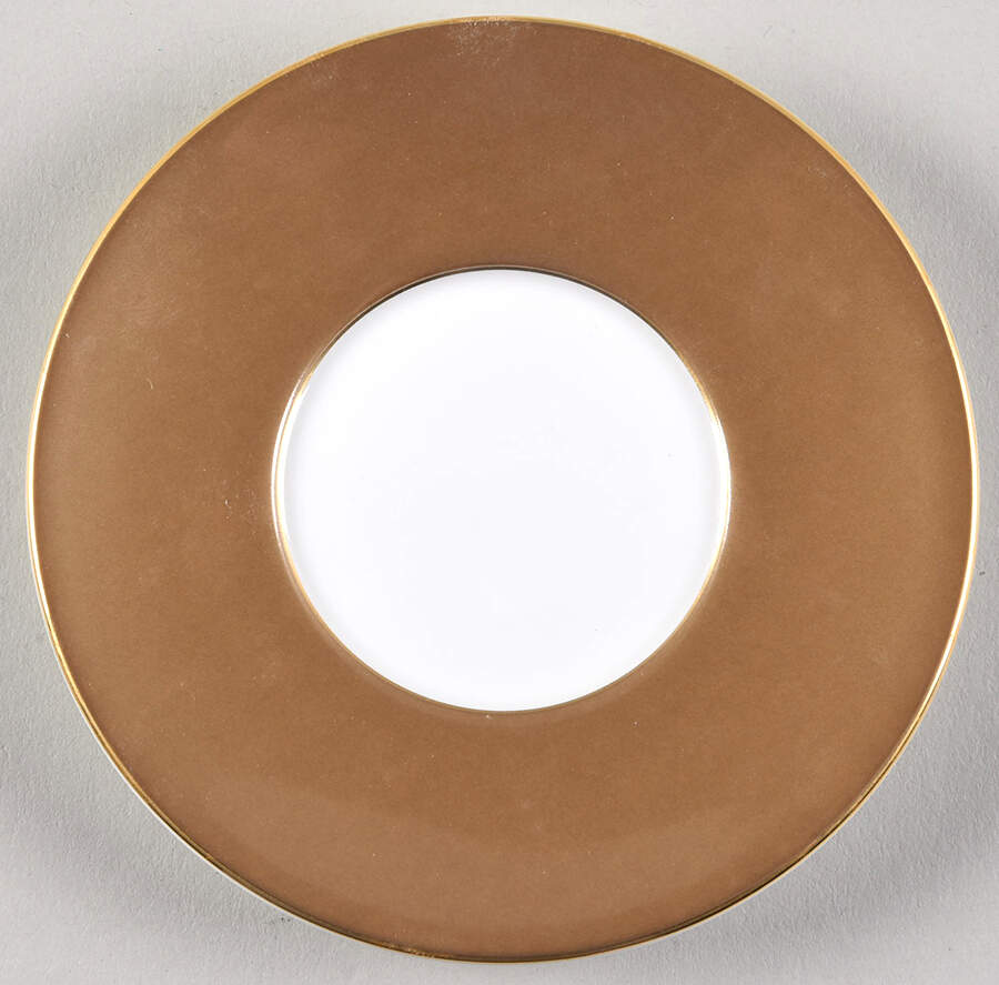 Arris Gio Gold Saucer for Espresso Cup by Wedgwood-1