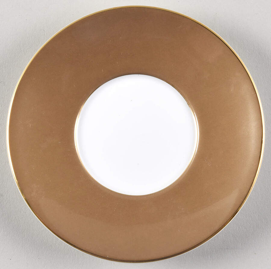 Arris Gio Gold Saucer for Espresso Cup by Wedgwood-1