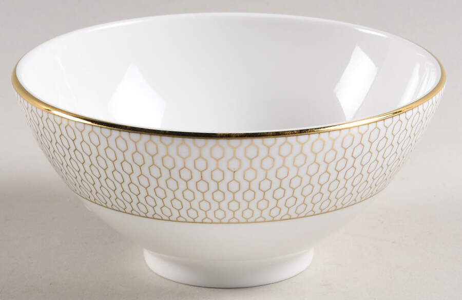 Arris Gio Gold Rice Bowl by Wedgwood-1