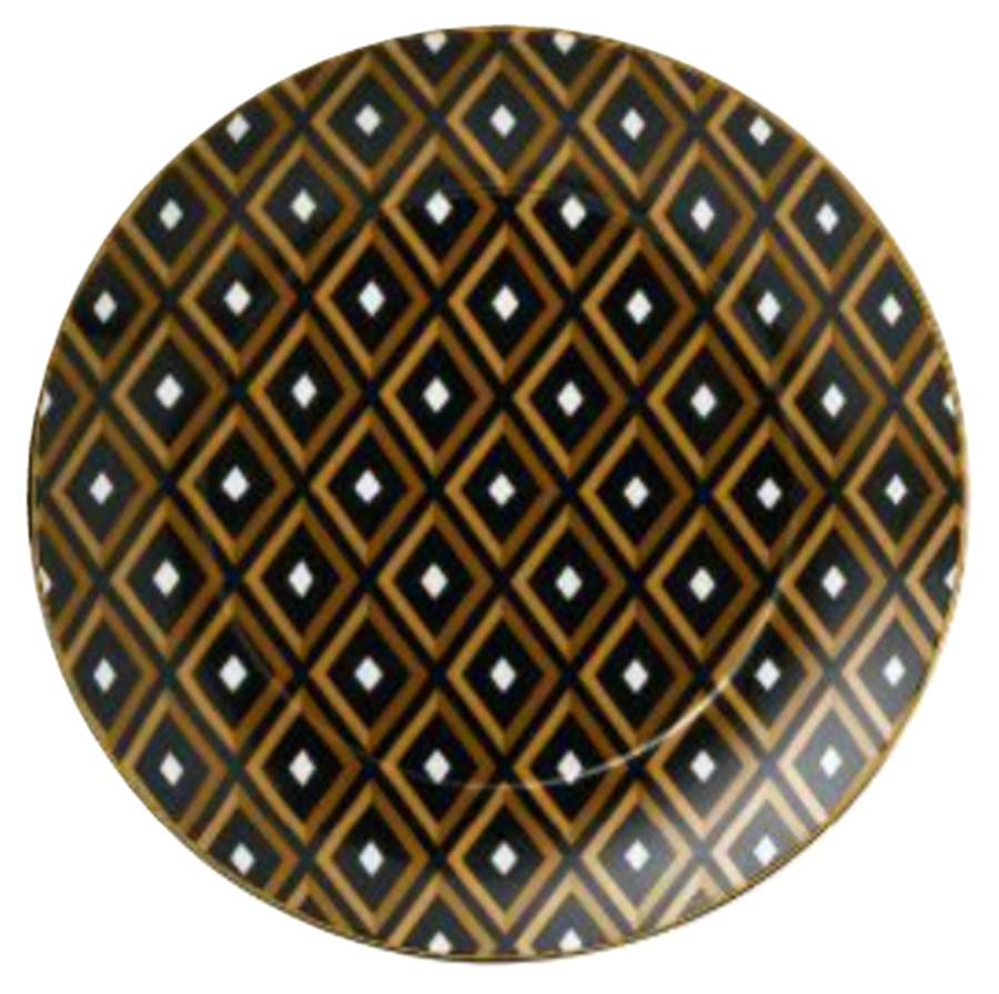 Arris Gio Gold Tea Plate by Wedgwood-1