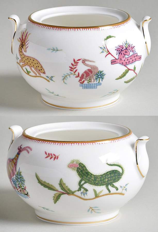 Mythical Creatures Sugar Bowl No Lid by Wedgwood-1