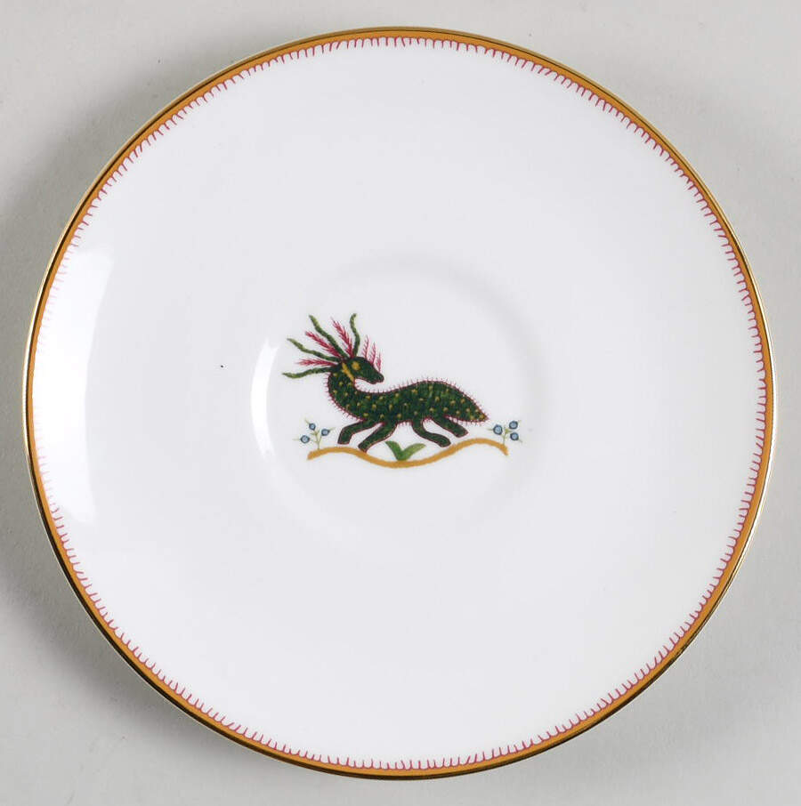 Mythical Creatures Saucer for Flat Cup by Wedgwood-1