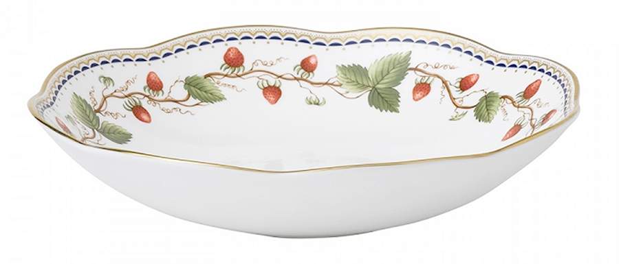 Wild Strawberry Archive 8" Scalloped Bowl by Wedgwood-1