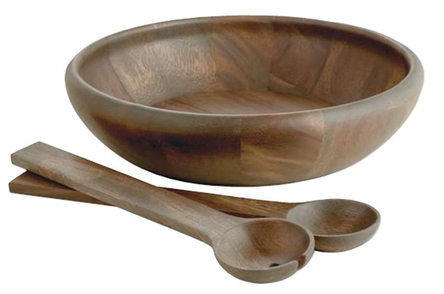 Vera Gradients (3 Piece) Wood Salad Serving Set by Wedgwood-1
