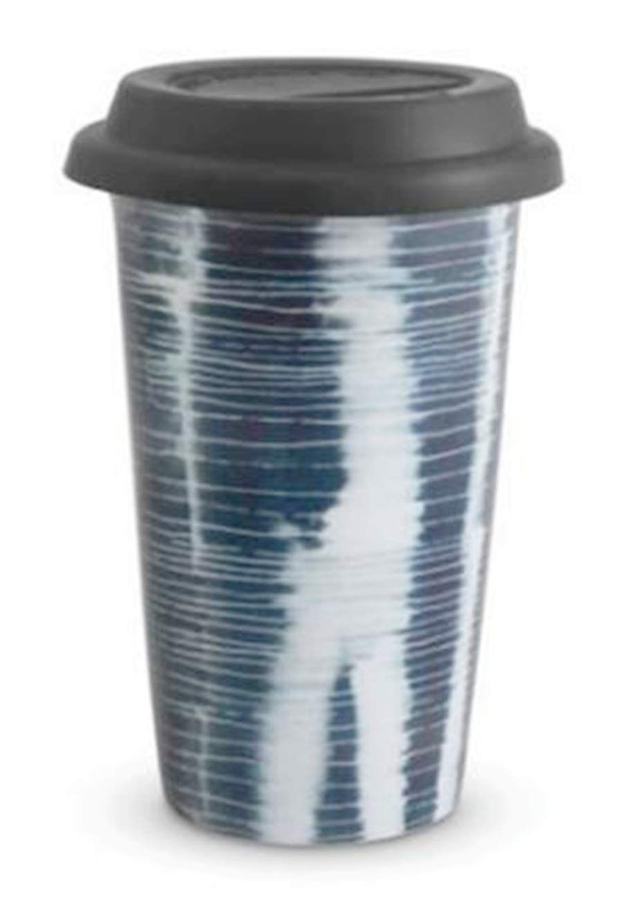 Vera Print Travel Tumbler & Silicone/Plastic Lid by Wedgwood-1