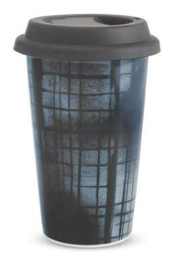 Vera Print Travel Tumbler & Silicone/Plastic Lid by Wedgwood-1