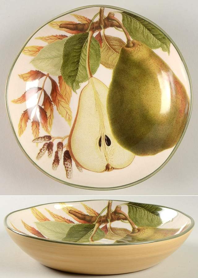 Harvest Fruit 8" Soup/Pasta Bowl by Williams-Sonoma-1